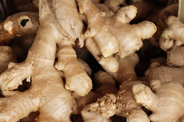 Ingefära För Matlagning Marknaden — Stockfoto