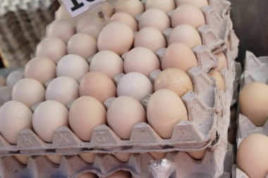 Piyasada panelinde yumurta