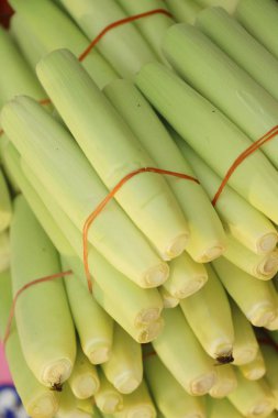 sokak gıda pişirme için bebek Mısır