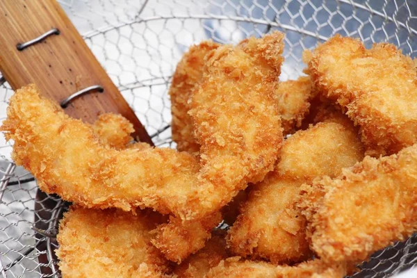 Gebratenes Huhn ist köstlich im Streetfood — Stockfoto