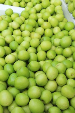 sokak gıda yeşil elma meyve lezzetli