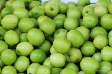 sokak gıda yeşil elma meyve lezzetli
