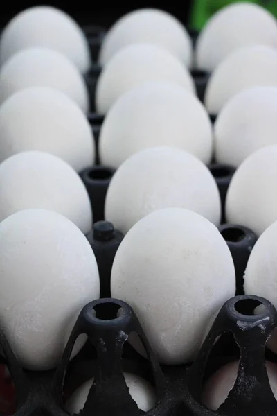 Tuzlu yumurta sokak gıda lezzetlidir — Stok fotoğraf