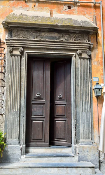 Portal Porto Maurizio Liguria Italy — Stock Photo, Image