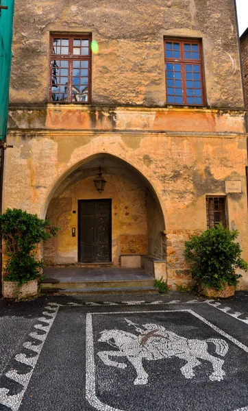 Verkürzung Imperia Porto Maurizio Ligurien Italien — Stockfoto