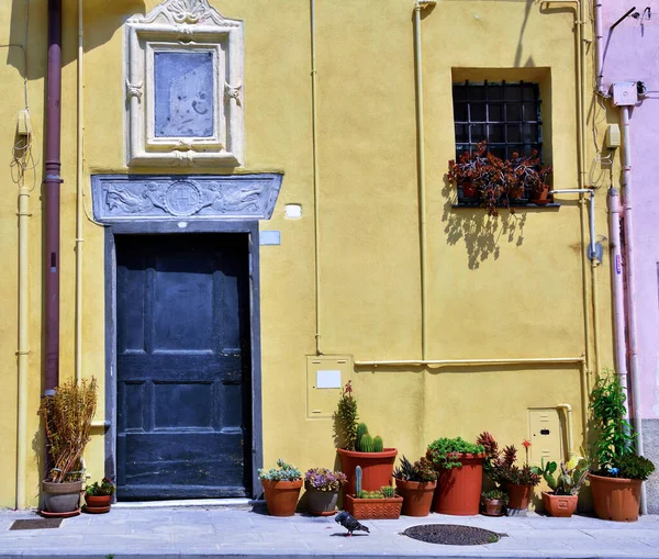 Foreshortening Imperia Porto Maurizio Liguria Italy — Stock Photo, Image