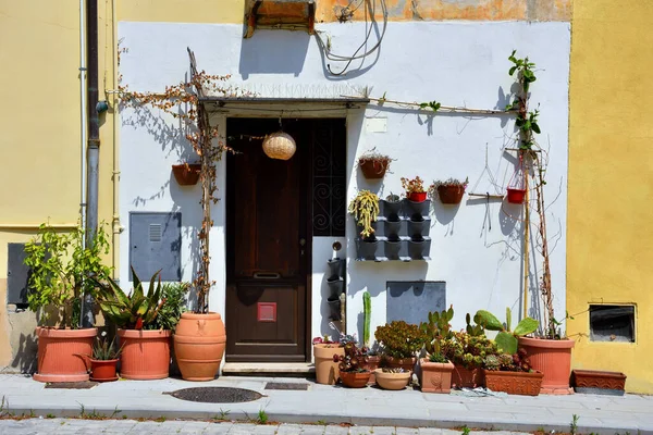 Ракурс Imperia Porto Maurizio Liguria Italy — стокове фото