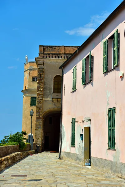 Santa Chiara Nın Loggias Porto Maurizio Imperia Talya — Stok fotoğraf