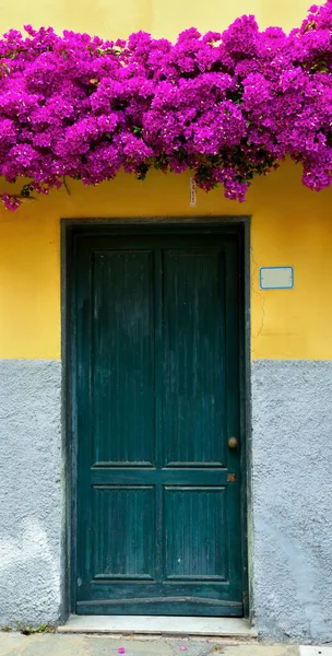 Pintorescas Casas Históricas Porto Maurizio Italia — Foto de Stock