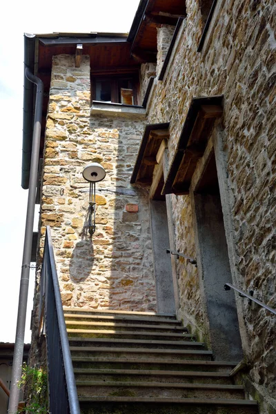 Замок Ящерицы Люцертола Абрикальная Деревня Империя Италия — стоковое фото
