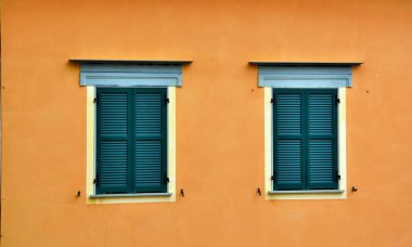 Perinaldo İtalya köyündeki tarihi evler