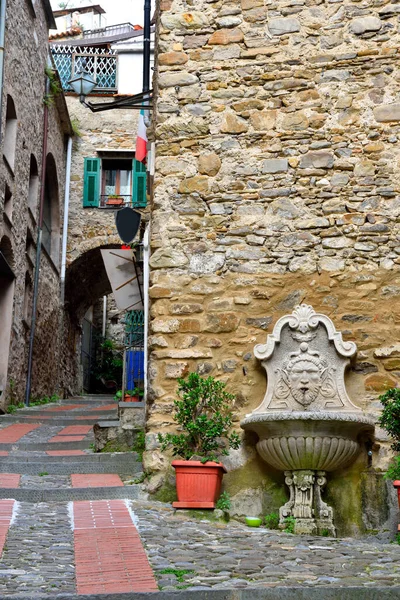 Village Ligure Dolceacqua Imperia Italie — Photo