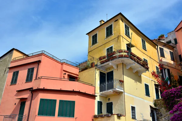 Egy Pillantás Cervo Ligurian Faluba Imperia Tartományban Olaszország — Stock Fotó