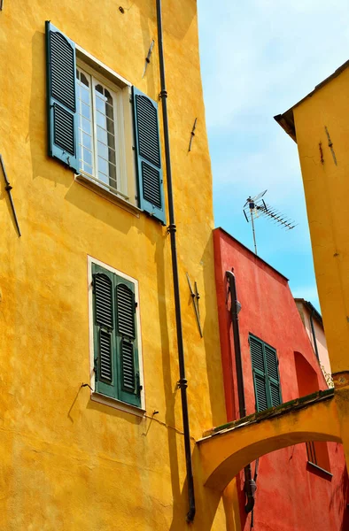 Scorcio Paese Ligure Cervo Provincia Imperia Italia — Foto Stock