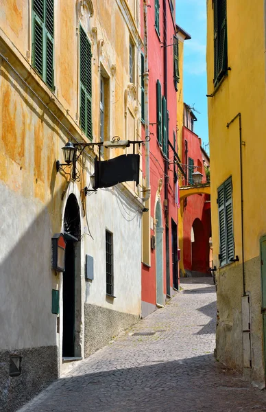 Egy Pillantás Cervo Ligurian Faluba Imperia Tartományban Olaszország — Stock Fotó