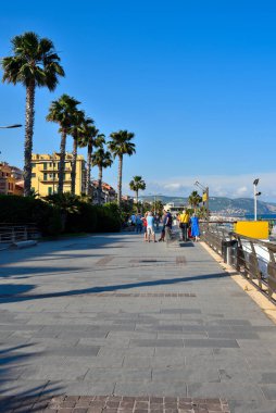  Ligurian köyünün müstehcen sahil geçidi 2 Haziran 2020 Loano İtalya