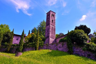 Santa Maria di loppia Kilisesi Bellagio İtalya