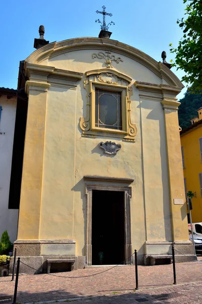 Iglesia Santa Maria Delle Grazie Varenna Italia — Foto de Stock