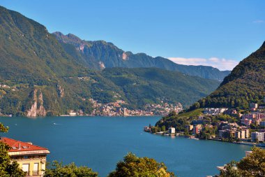 Lugano Gölü ve İsviçre Panoraması