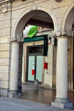 Lecco Lombardia İtalya 'nın tarihi binaları