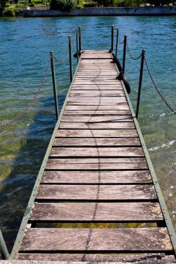 Lecco İtalya yakınlarındaki Como Gölü