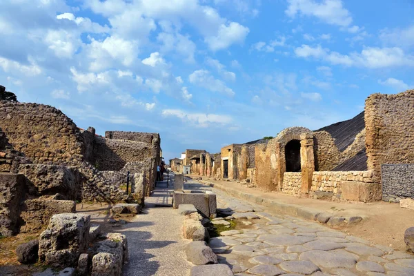 Ruinen Der Antiken Römischen Stadt Pompeji Italien Pompeji Wurde Nach — Stockfoto