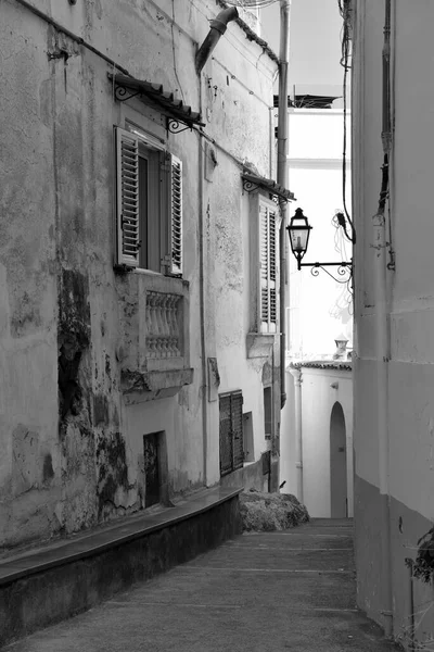 Het Historische Centrum Van Positano Met Zijn Steegjes Campania Italië — Stockfoto