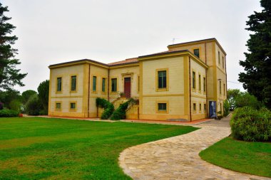 Müze villası Piccolo bahçesi ve Botanik Parkı Capo d 'Orlando İtalya