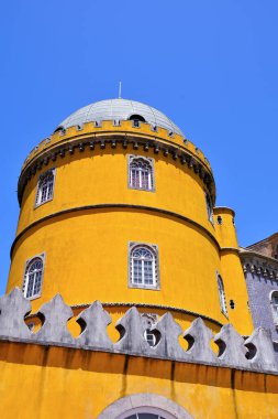 Pena Ulusal Sarayı veya Pena Sintra Kalesi Lizbon, Portekiz