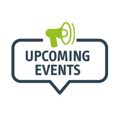 Konuşma balonu Yaklaşan Olaylar Vektör İllüstrasyon