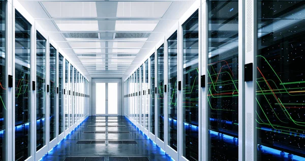 Backup cloud data service center. 3D rendering