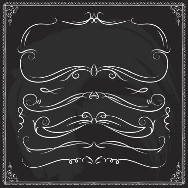 El ince kenarlık çizgi çerçeveleri tahtaya çekilmiş.