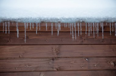 ahşap çatı üzerine icycles Grup