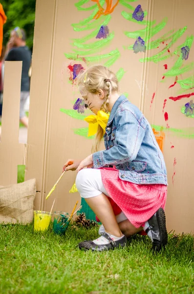 Creative ideas for children party — Stock Photo, Image