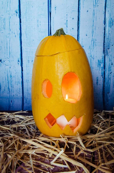 Rolig och kuslig halloween symbol — Stockfoto