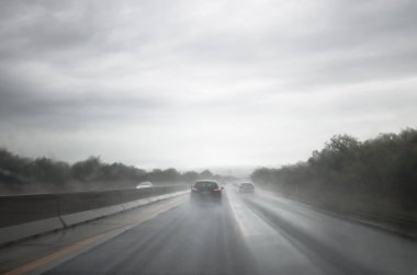 yollarda kötü hava