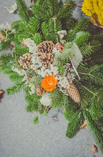 Día de Todos los Santos en el cementerio —  Fotos de Stock