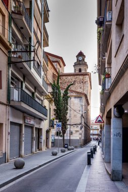 İspanya, Katalonya, Calella, Temmuz 2018. Sokakları, plajlar ve insanlar