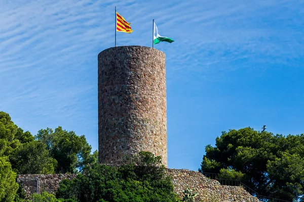 Spanyol Catalunya Juli 2018 Perjalanan Dengan Perahu Costa Brava Calella — Stok Foto