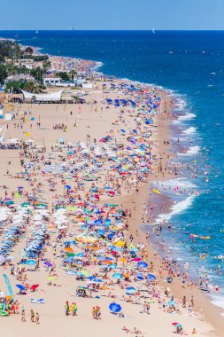 İspanya, Katalonya, Calella, yaz 2019