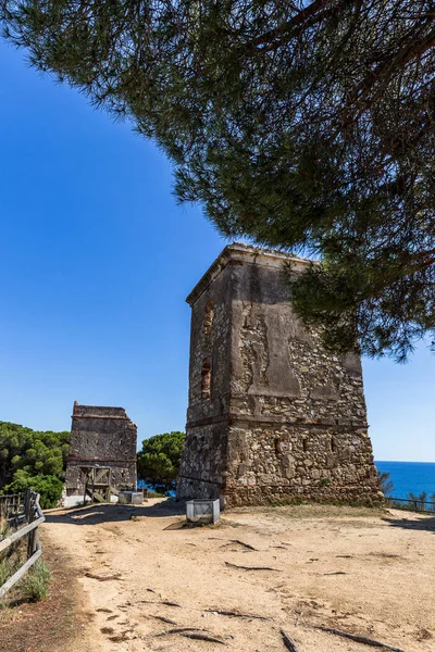 Spanyol Catalunya Calella Musim Panas 2019 — Stok Foto