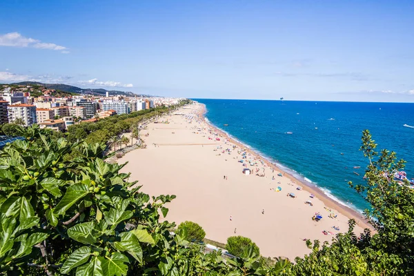 Spanien Katalonien Calella Sommar 2019 — Stockfoto