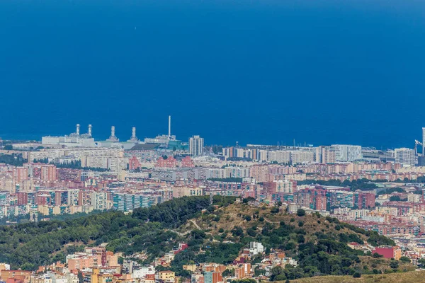 Spanien Katalonien Barcelona Sommer 2019 Tibidabo — Stockfoto
