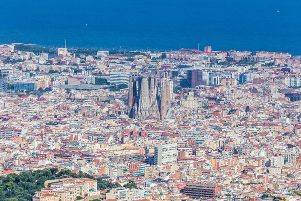 Spain Catalonia Barcelona Summer 2019 Tibidabo — Stock Photo, Image