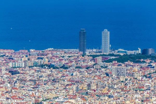 Spanien Katalonien Barcelona Sommer 2019 Tibidabo — Stockfoto