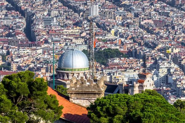 Spain Catalonia Barcelona Summer 2019 Tibidabo — Stock Photo, Image