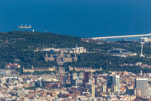 Espanha Catalunha Barcelona Verão 2019 Tibidabo — Fotografia de Stock