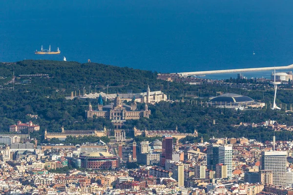 Spanien Katalonien Barcelona Sommer 2019 Tibidabo — Stockfoto