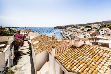 İspanya, Katalonya, Lligat Limanı, yaz Cadaques 2019