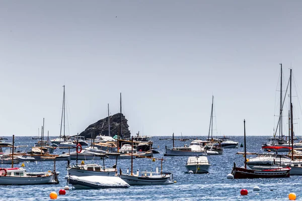 Spanien Katalonien Hafen Von Lligat Kataster Sommer 2019 — Stockfoto